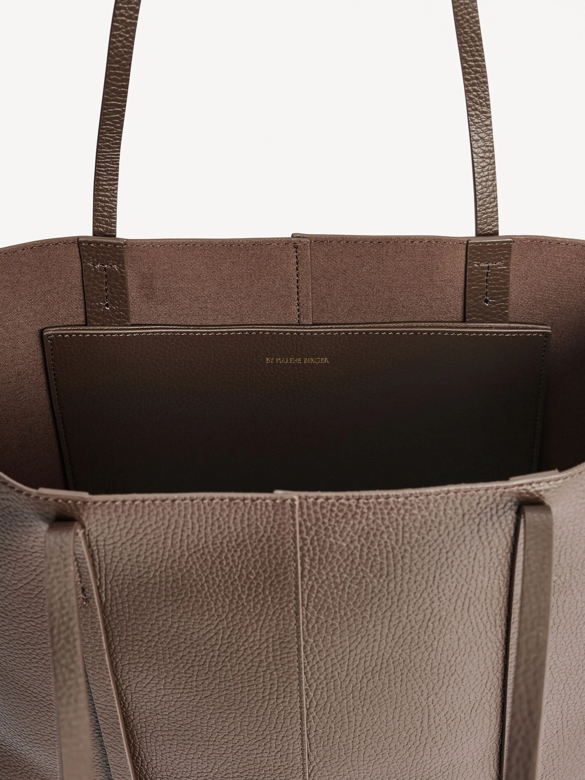 By Malene Birger Abilso Leather Tote Bag^ Bags