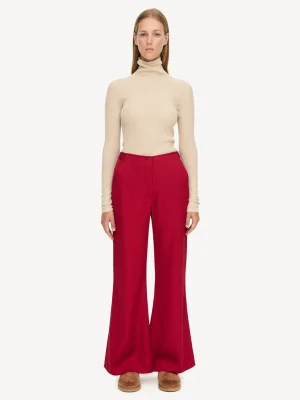 By Malene Birger Amores High-waisted Trousers^ Trousers