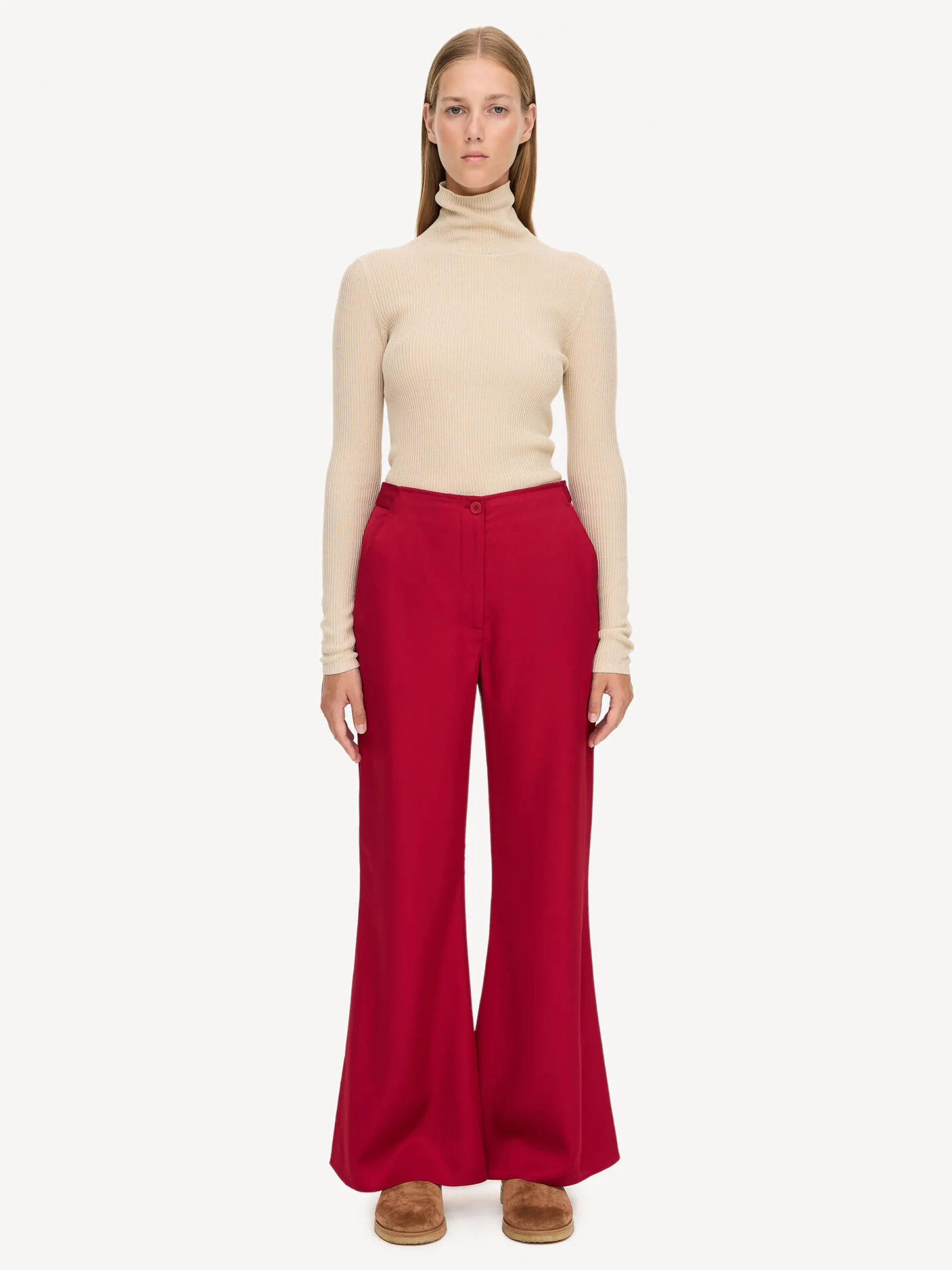 By Malene Birger Amores High-waisted Trousers^ Trousers