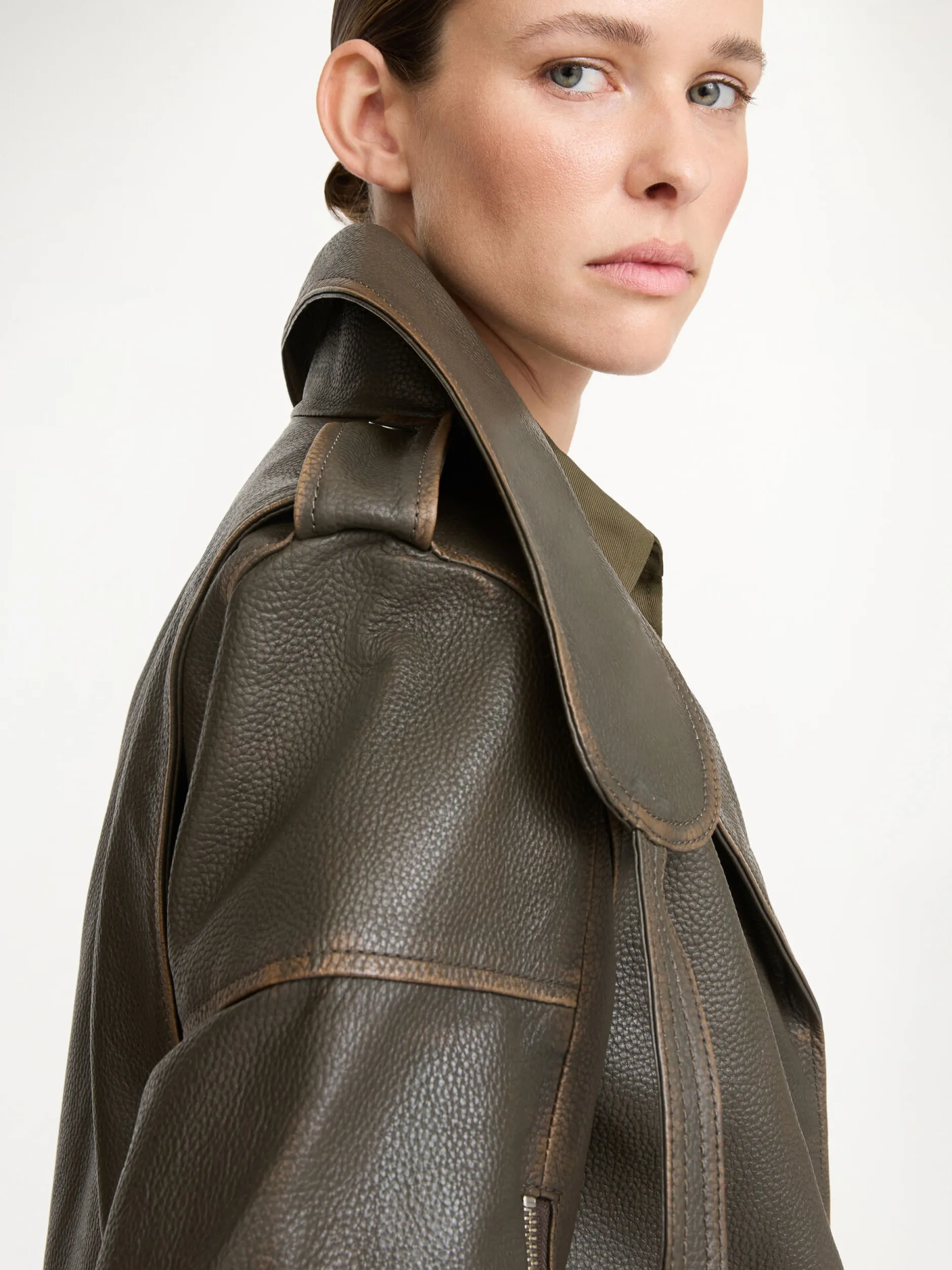 By Malene Birger Beatrisse Leather Jacket^ Coats & Jackets