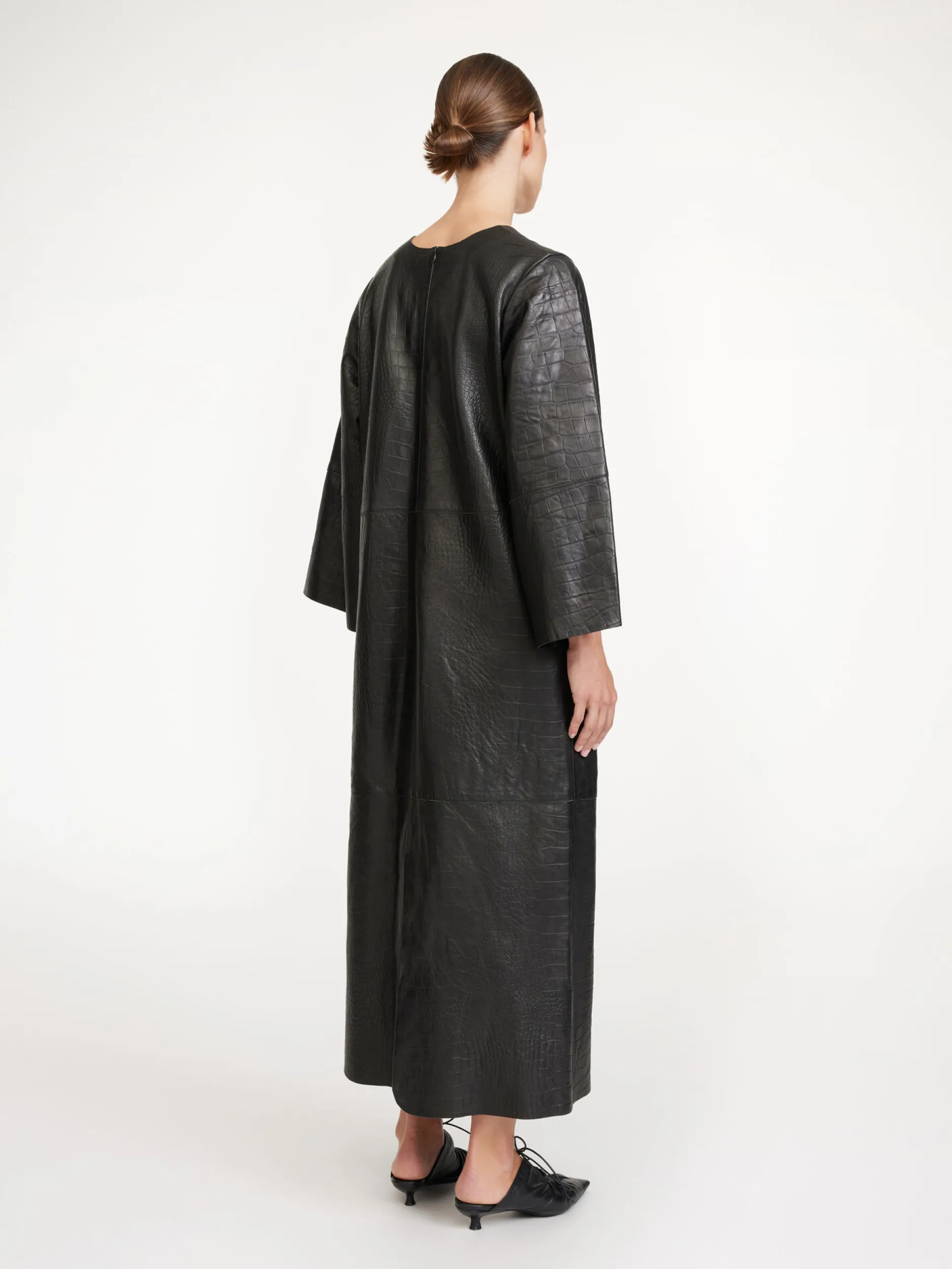 By Malene Birger Cebello Leather Maxi Dress^ Dresses