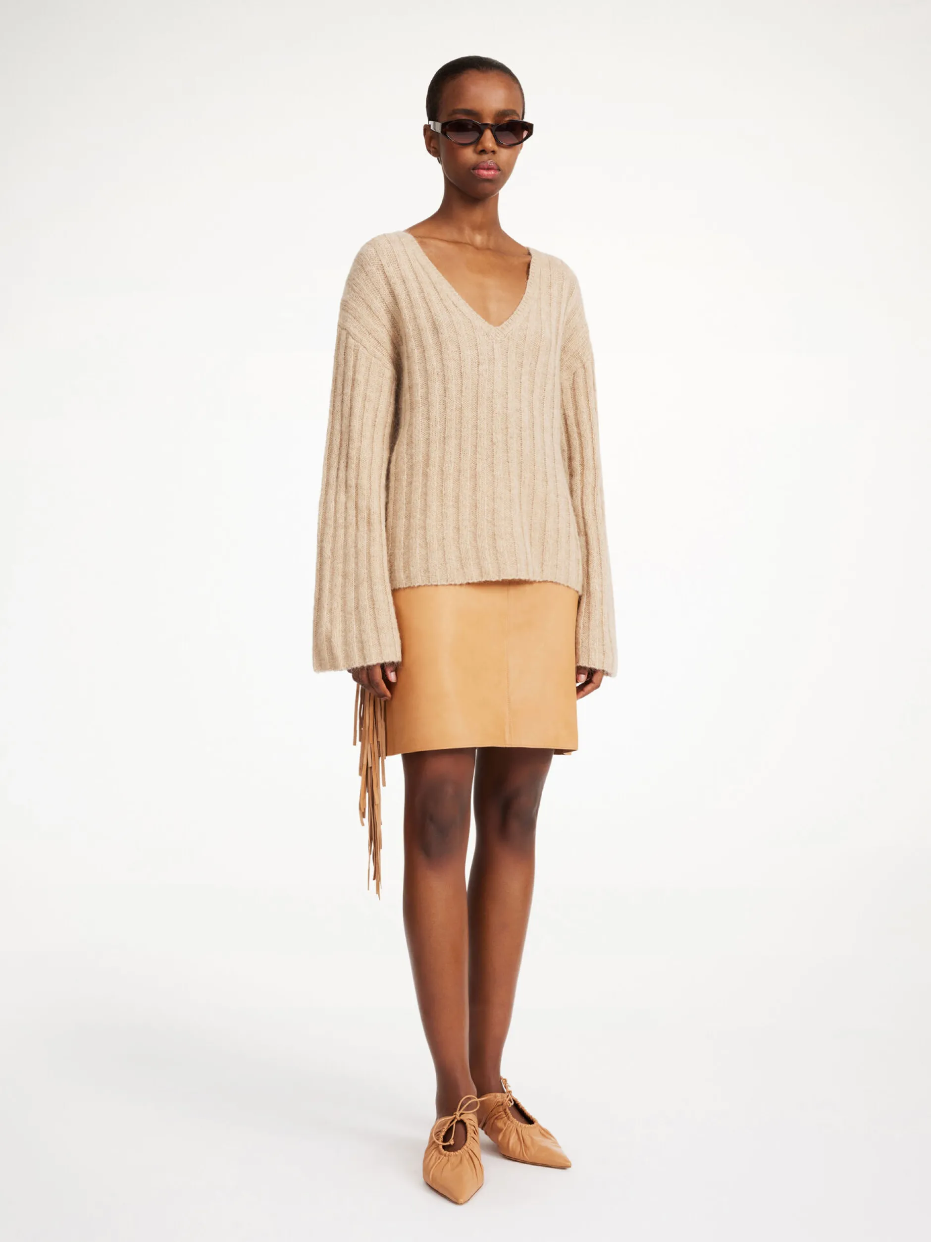 By Malene Birger Cimone Ribbed Sweater^ Knitwear