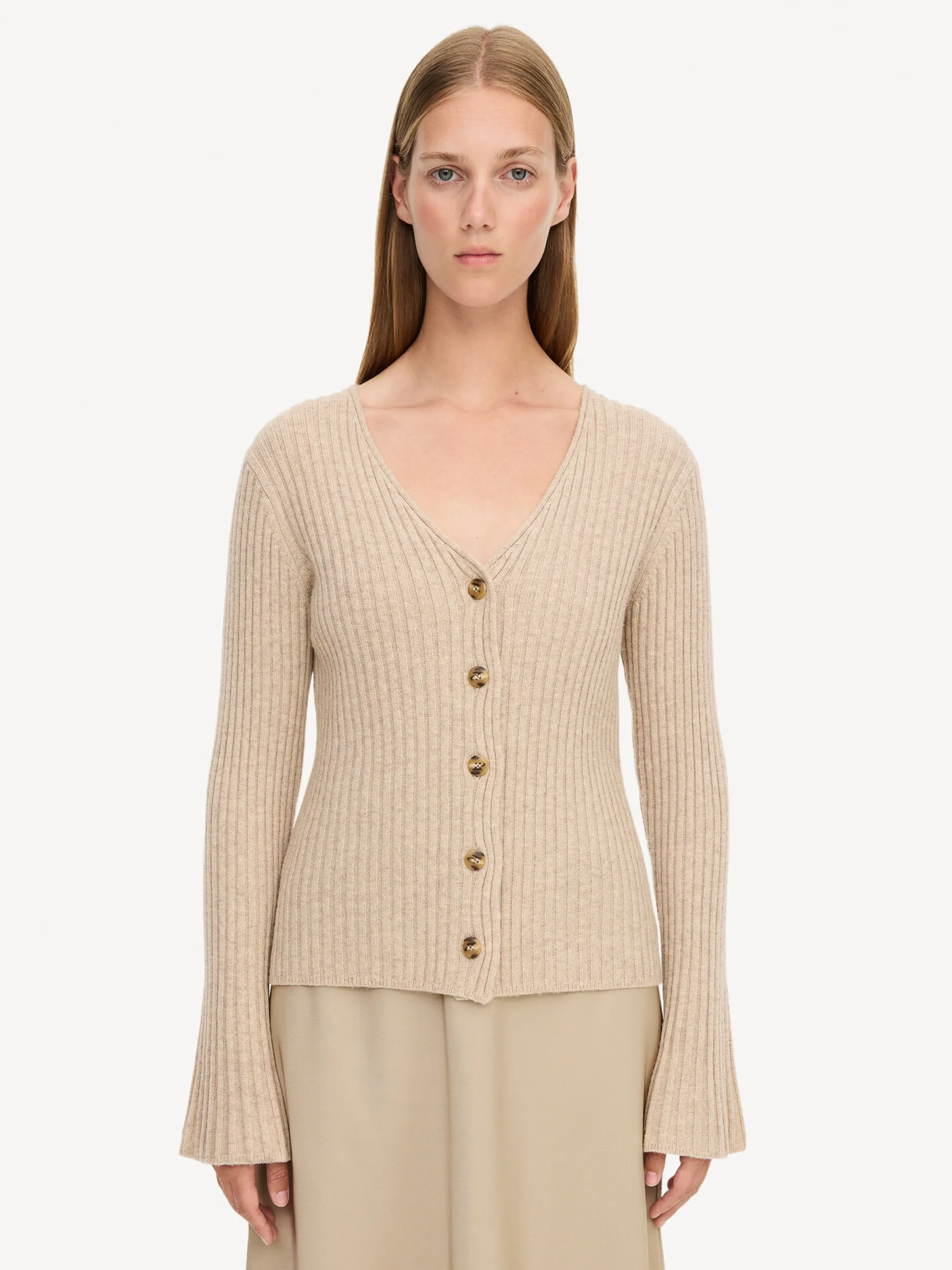 By Malene Birger Cirane Ribbed Cardigan^ Knitwear