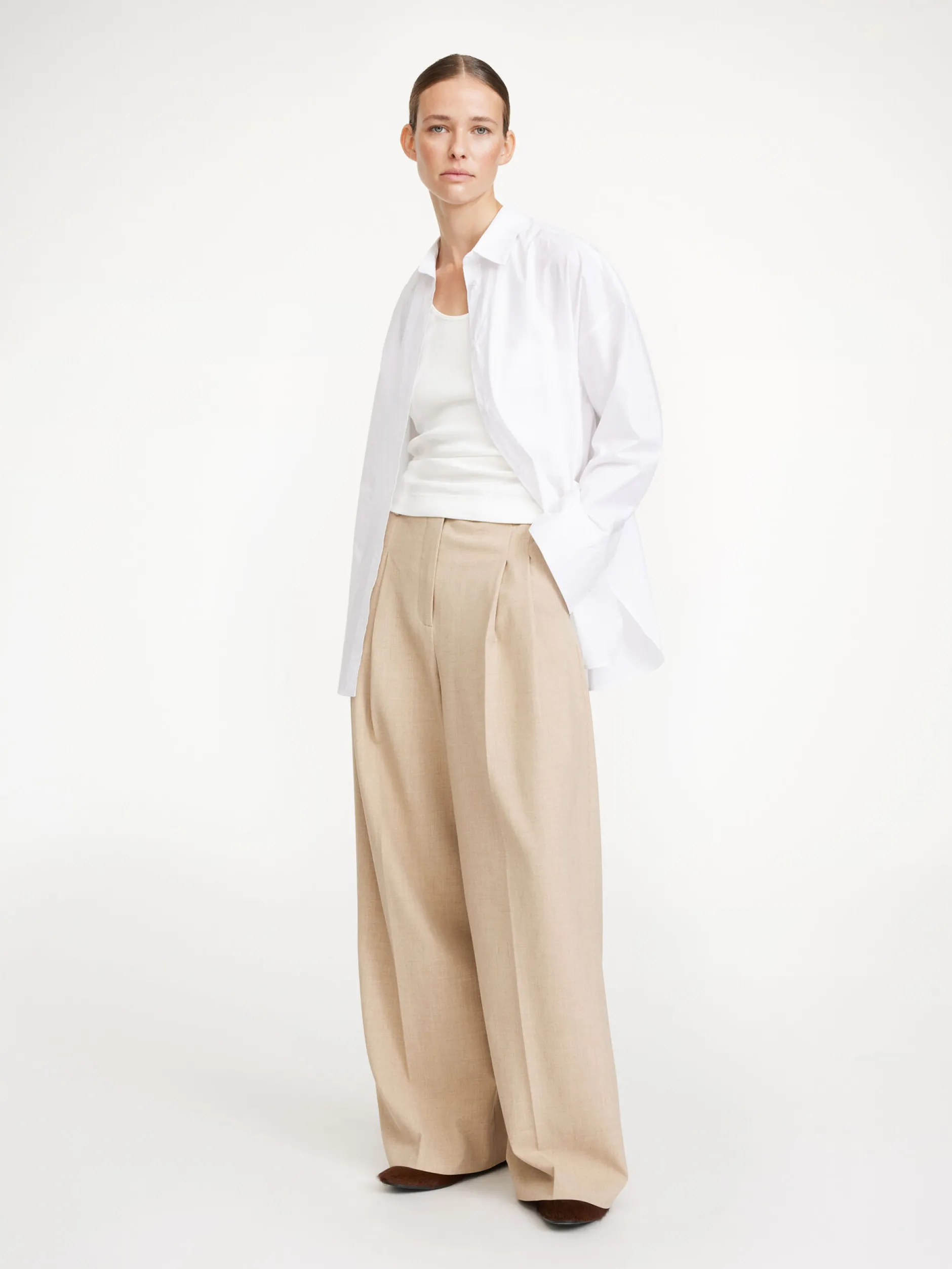 By Malene Birger Cymbaria High-waisted Trousers^ Trousers