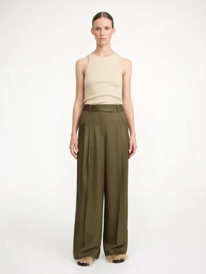 By Malene Birger Cymbaria High-waisted Trousers^ Trousers