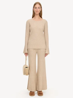 By Malene Birger Cyrema Ribbed Wool Sweater^ Knitwear