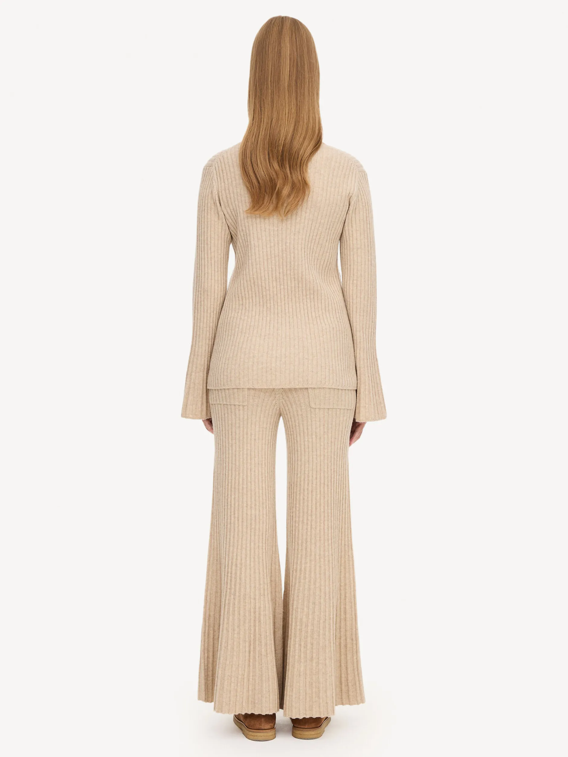 By Malene Birger Cyrema Ribbed Wool Sweater^ Knitwear