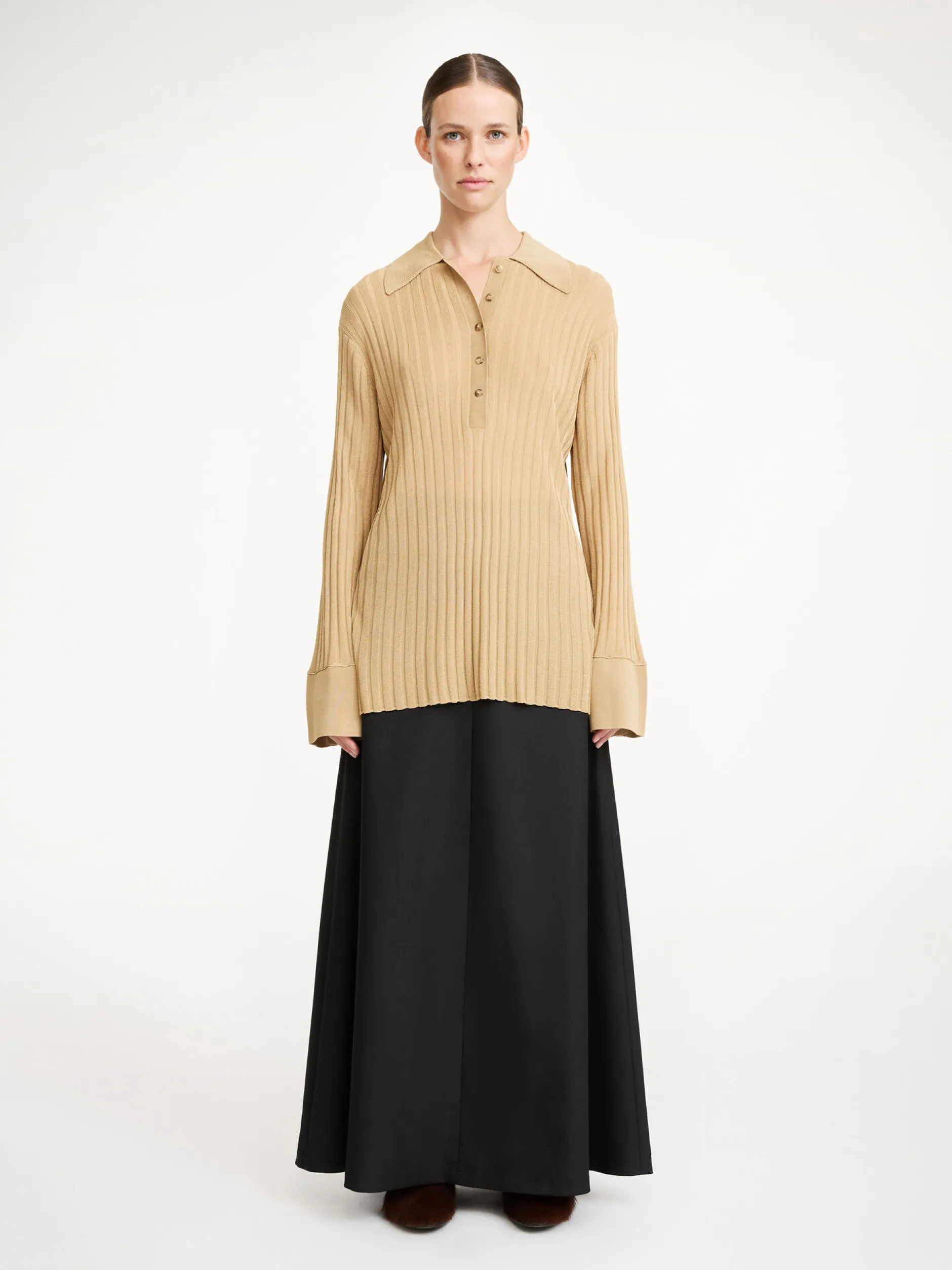 By Malene Birger Delphine Rib-knit Sweater^ Knitwear