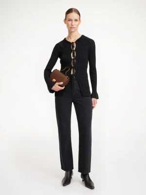 By Malene Birger Devora Rib-knit Cardigan^ Knitwear