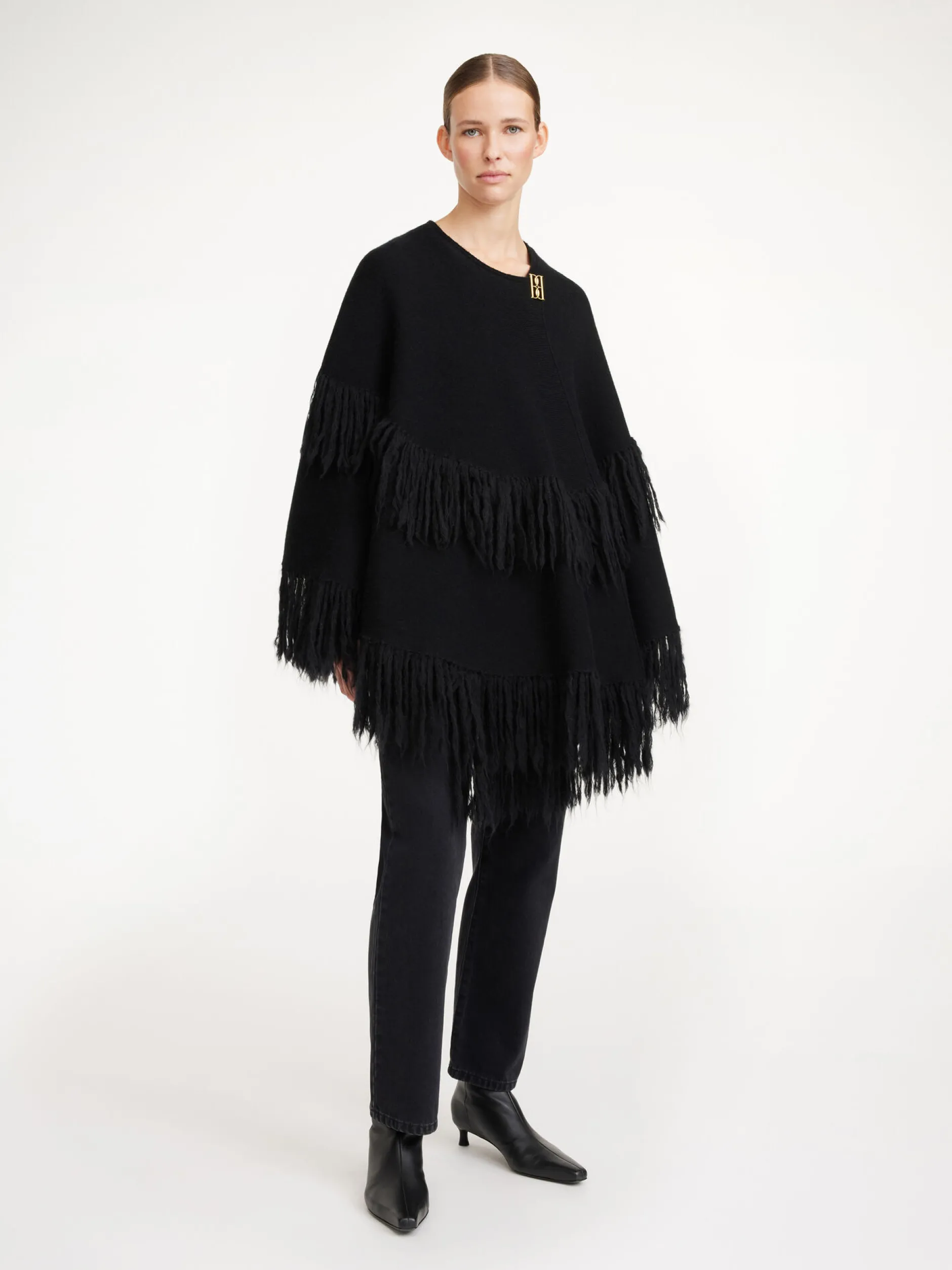 By Malene Birger Dixi Wool Poncho^ Knitwear | Coats & Jackets