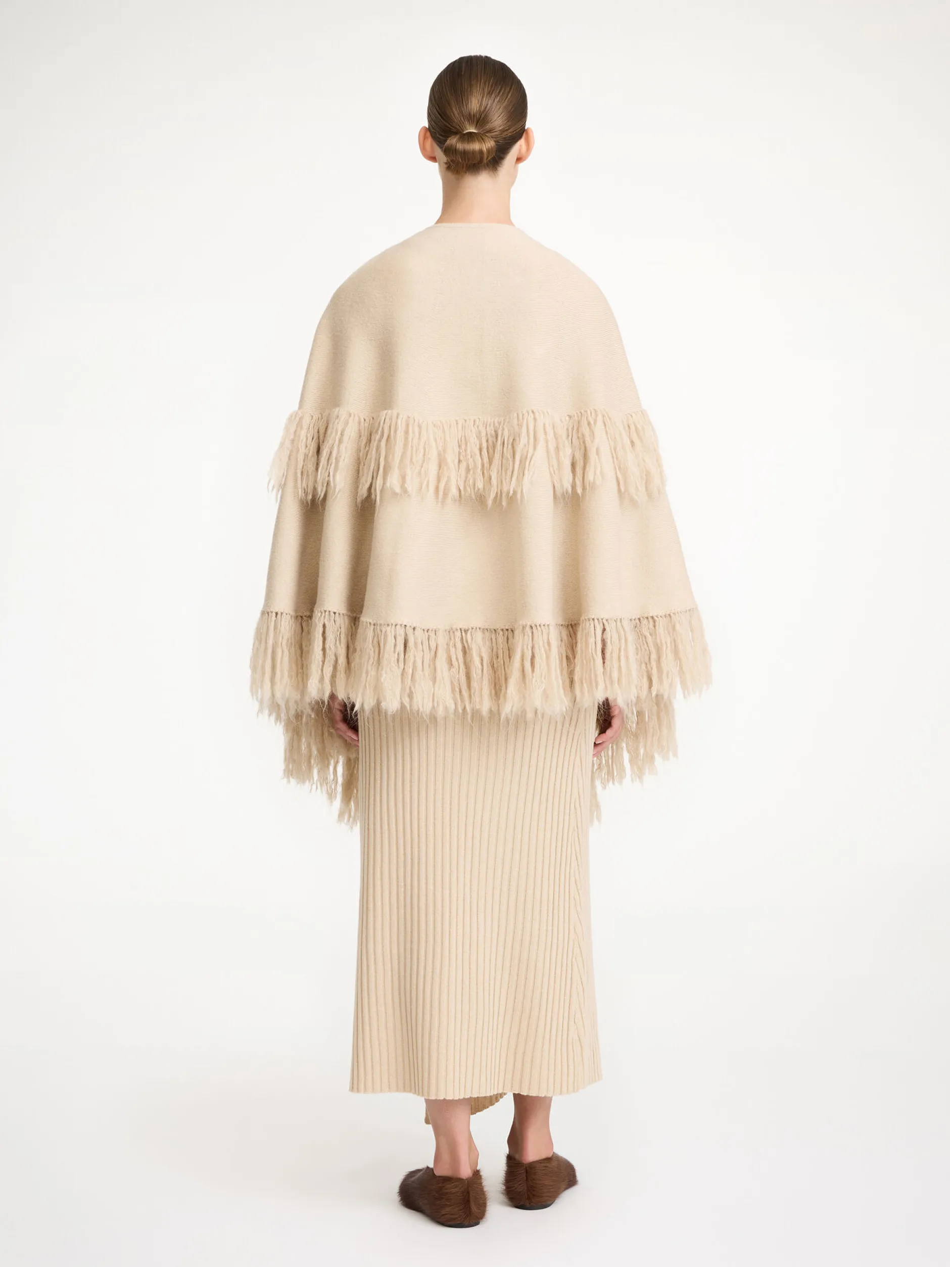 By Malene Birger Dixi Wool Poncho^ Knitwear | Coats & Jackets