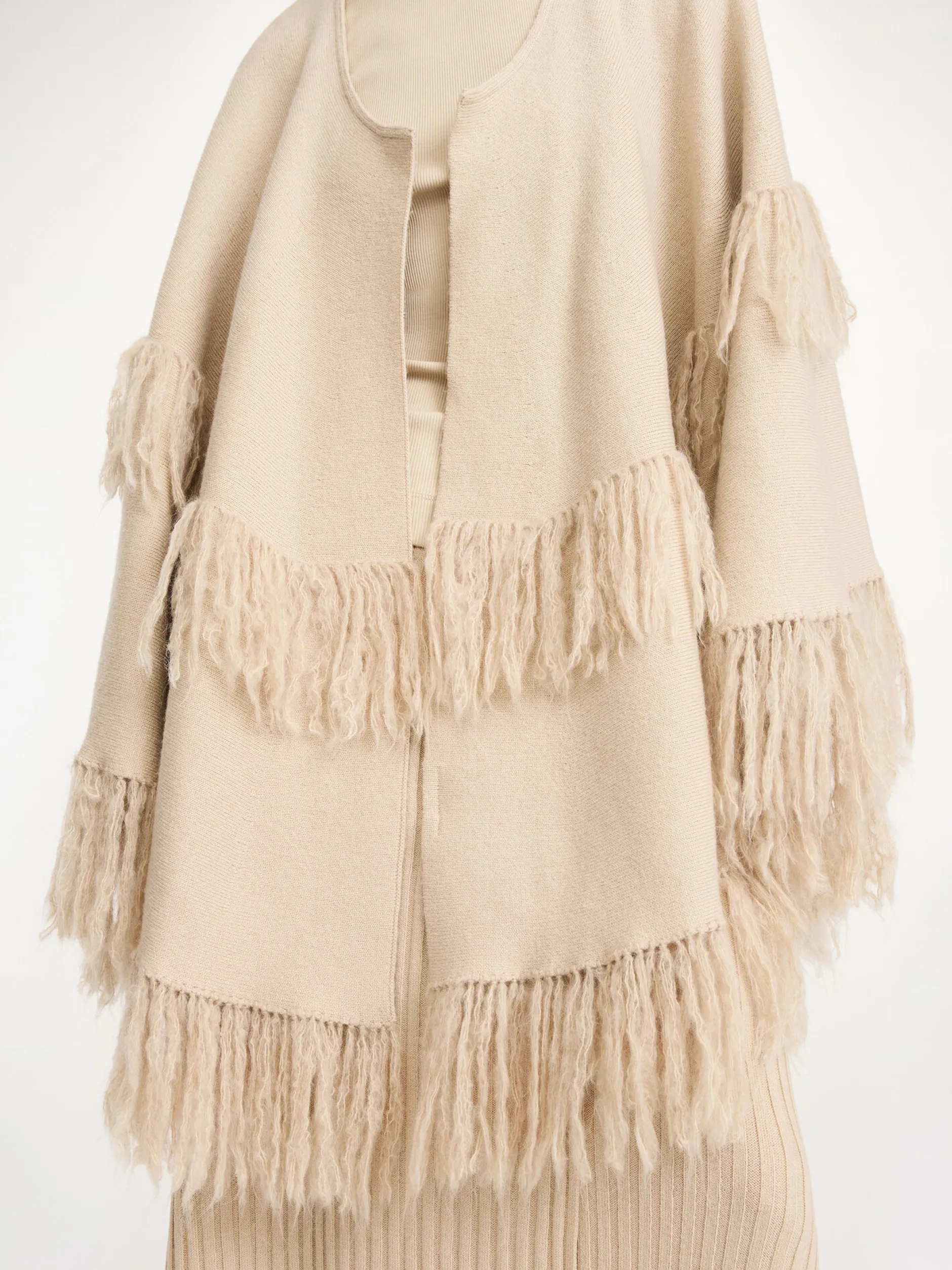 By Malene Birger Dixi Wool Poncho^ Knitwear | Coats & Jackets