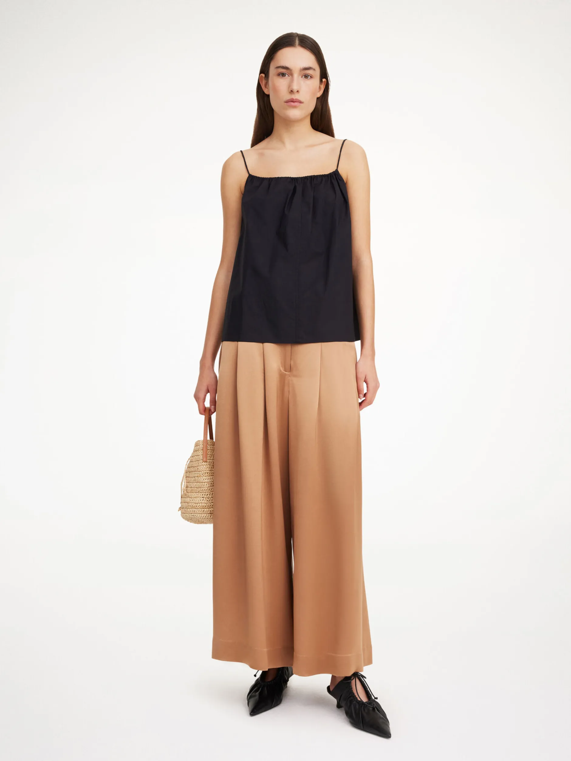 By Malene Birger Dorite Wide-leg Trousers^ Trousers