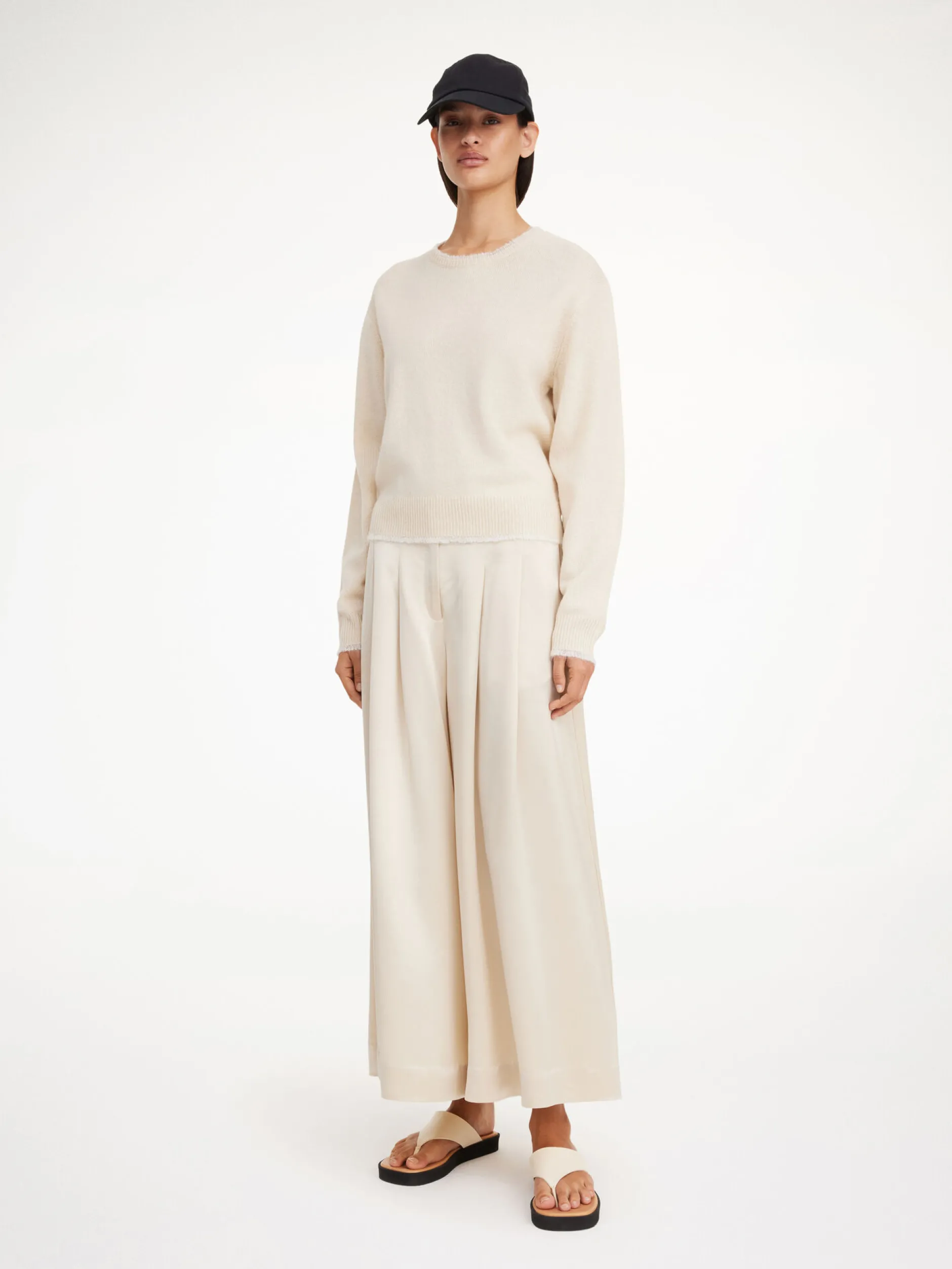 By Malene Birger Dorite Wide-leg Trousers^ Trousers