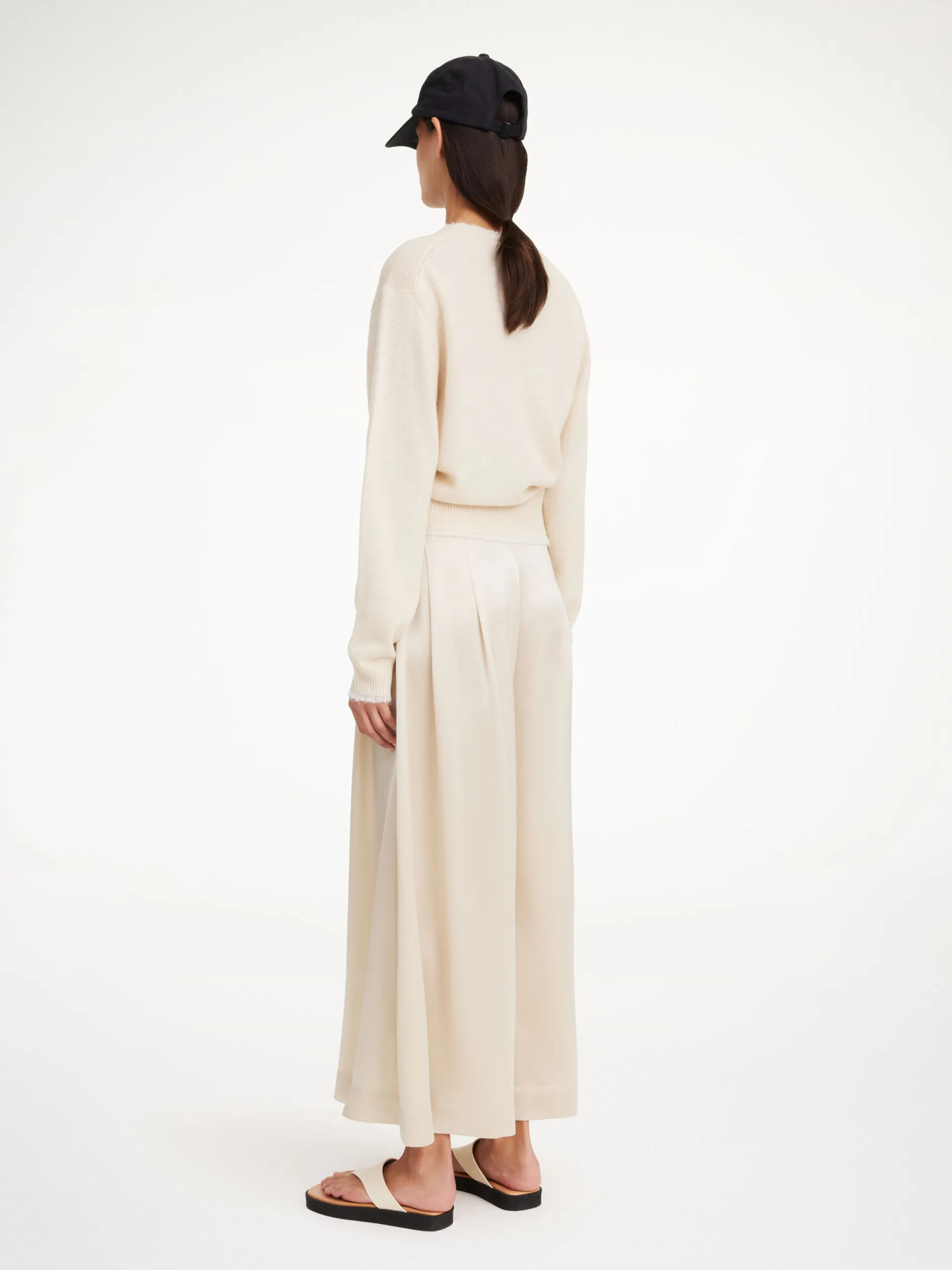 By Malene Birger Dorite Wide-leg Trousers^ Trousers