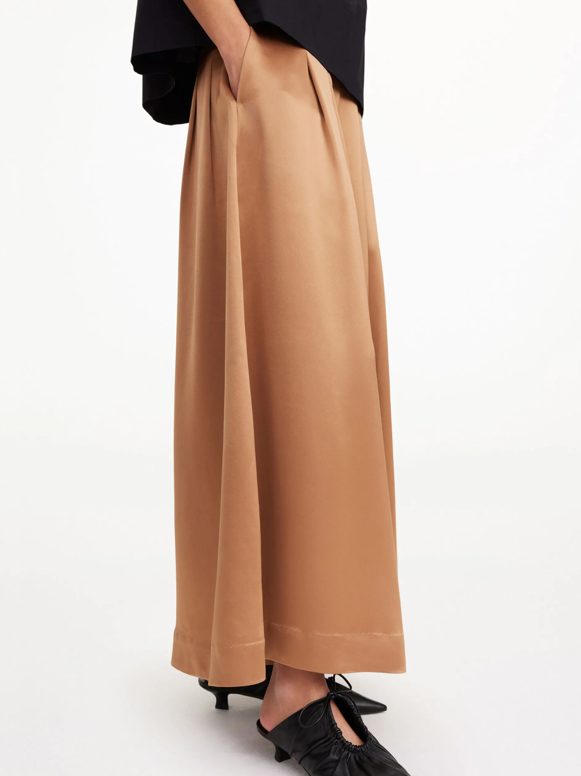By Malene Birger Dorite Wide-leg Trousers^ Trousers