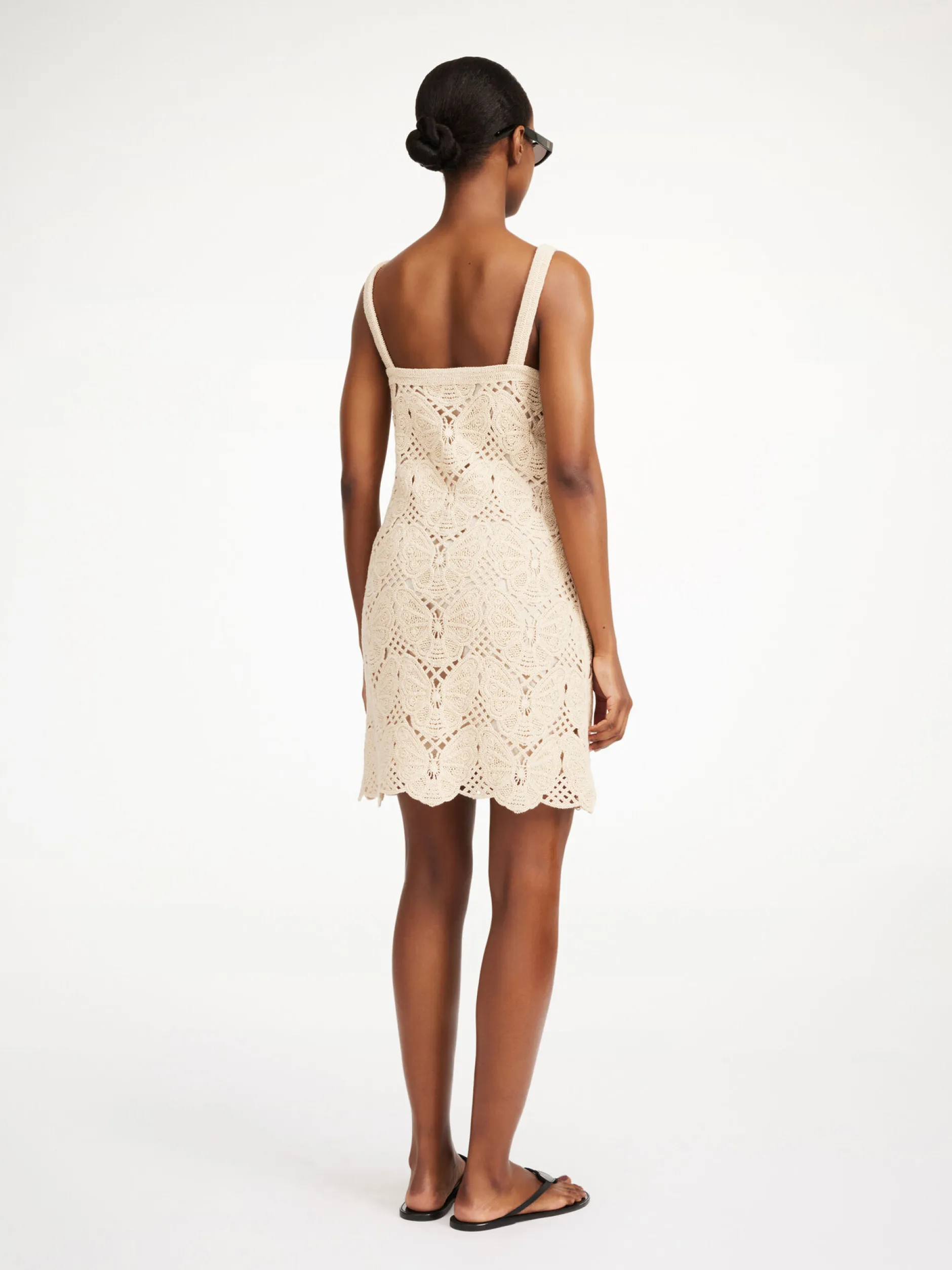By Malene Birger Falla Crochet Mini Dress^ Knitwear | Dresses