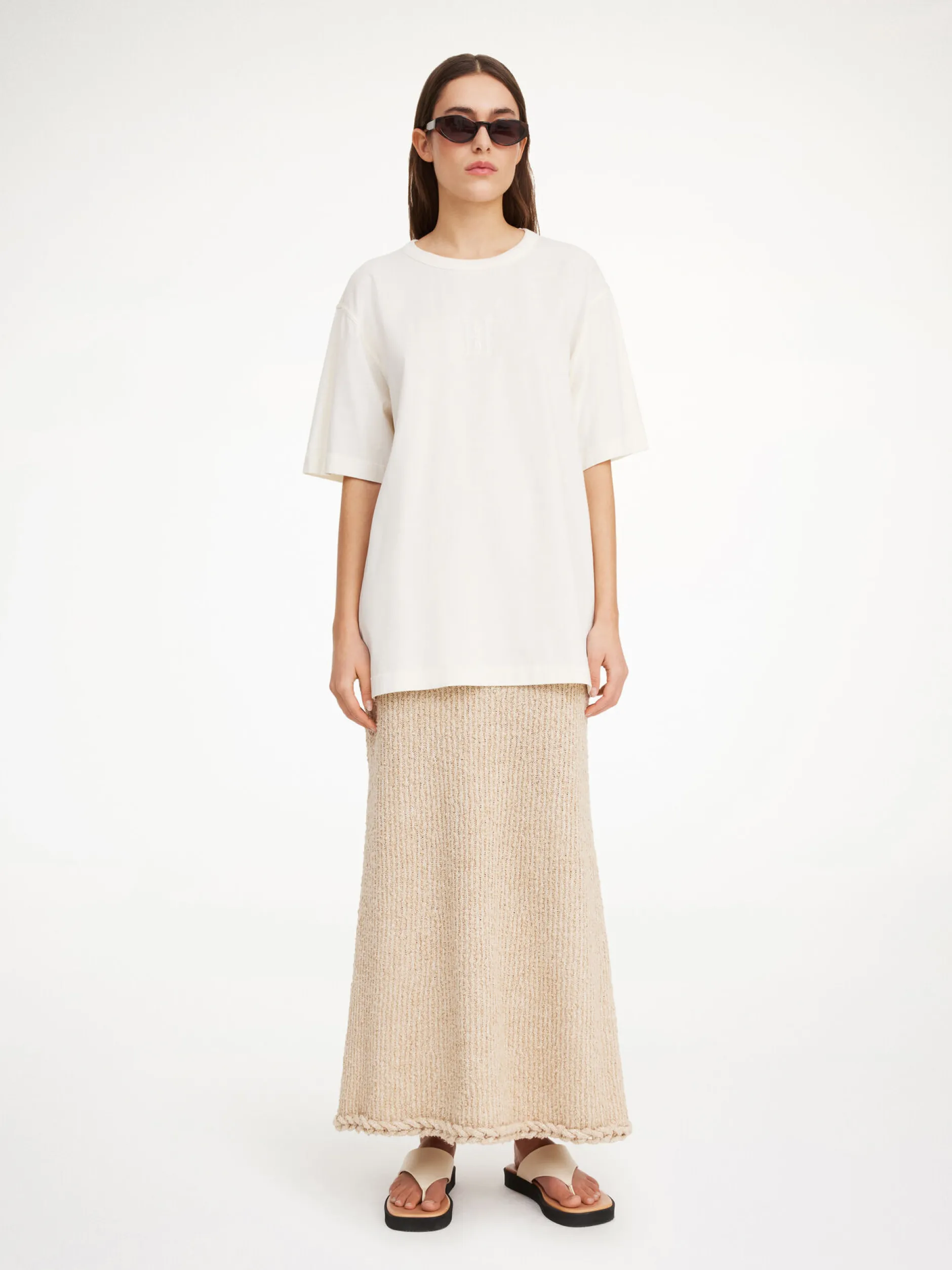 By Malene Birger Fayeh Organic Cotton T-shirt^ Tops