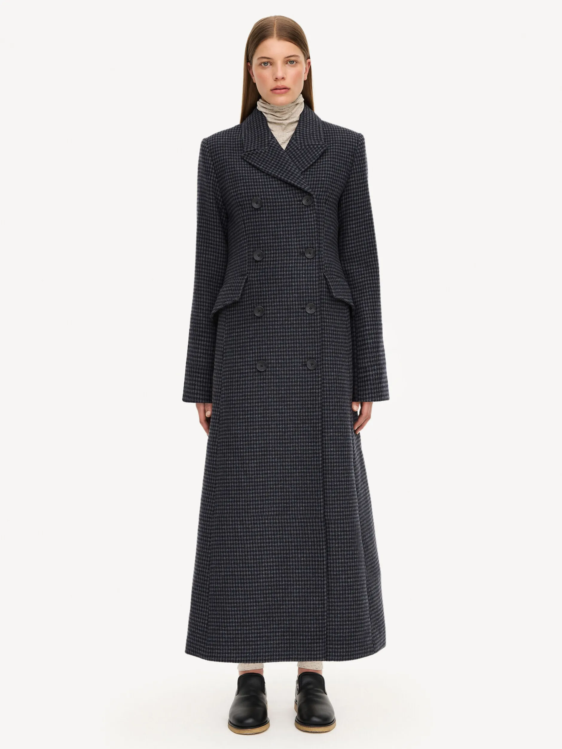 By Malene Birger Gardeniia Checked Coat^ Coats & Jackets