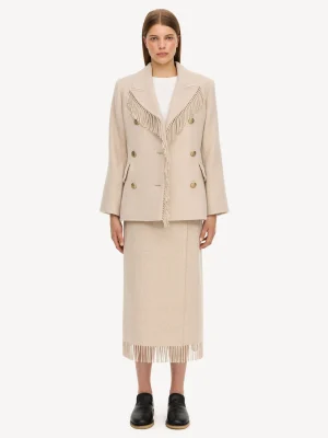 By Malene Birger Iggie Fringed Blazer^ Blazers