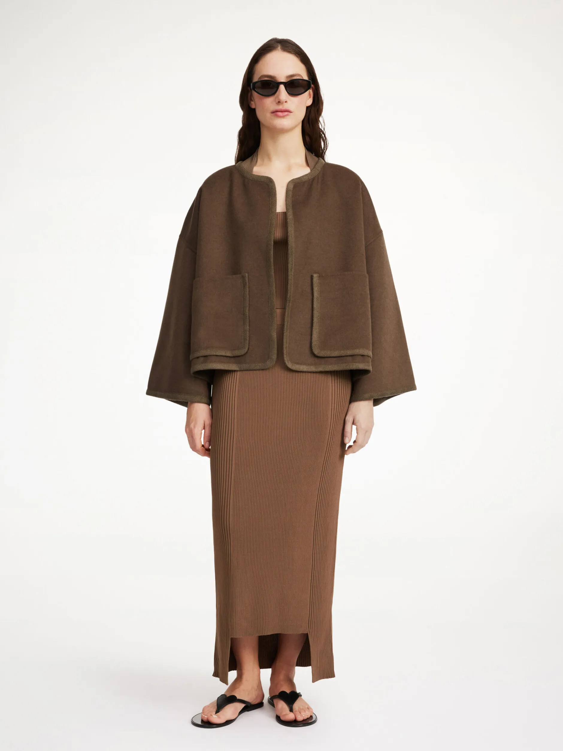 By Malene Birger Jacquie Wool Jacket^ Coats & Jackets