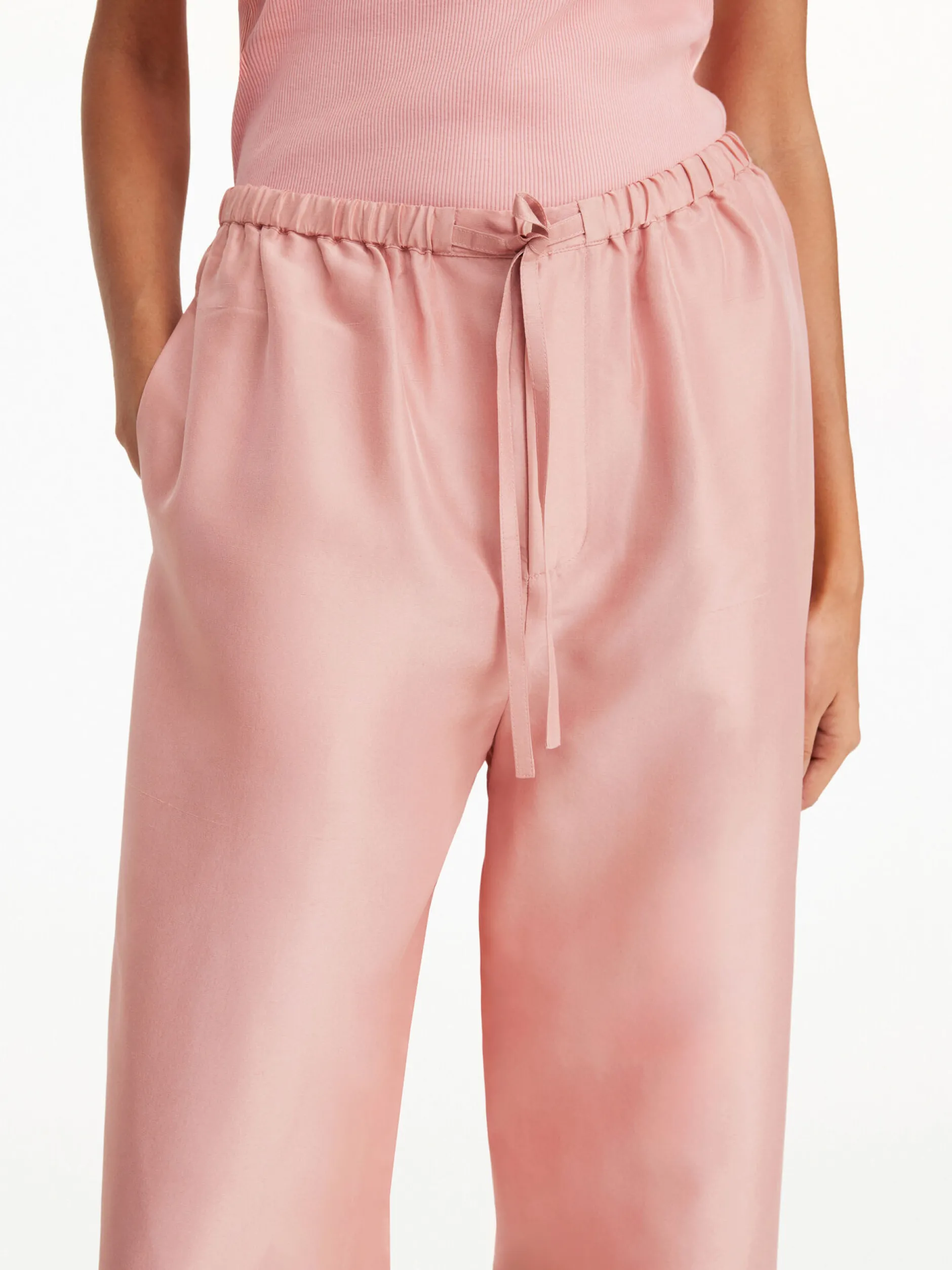 By Malene Birger Lyria Silk Trousers^ Trousers