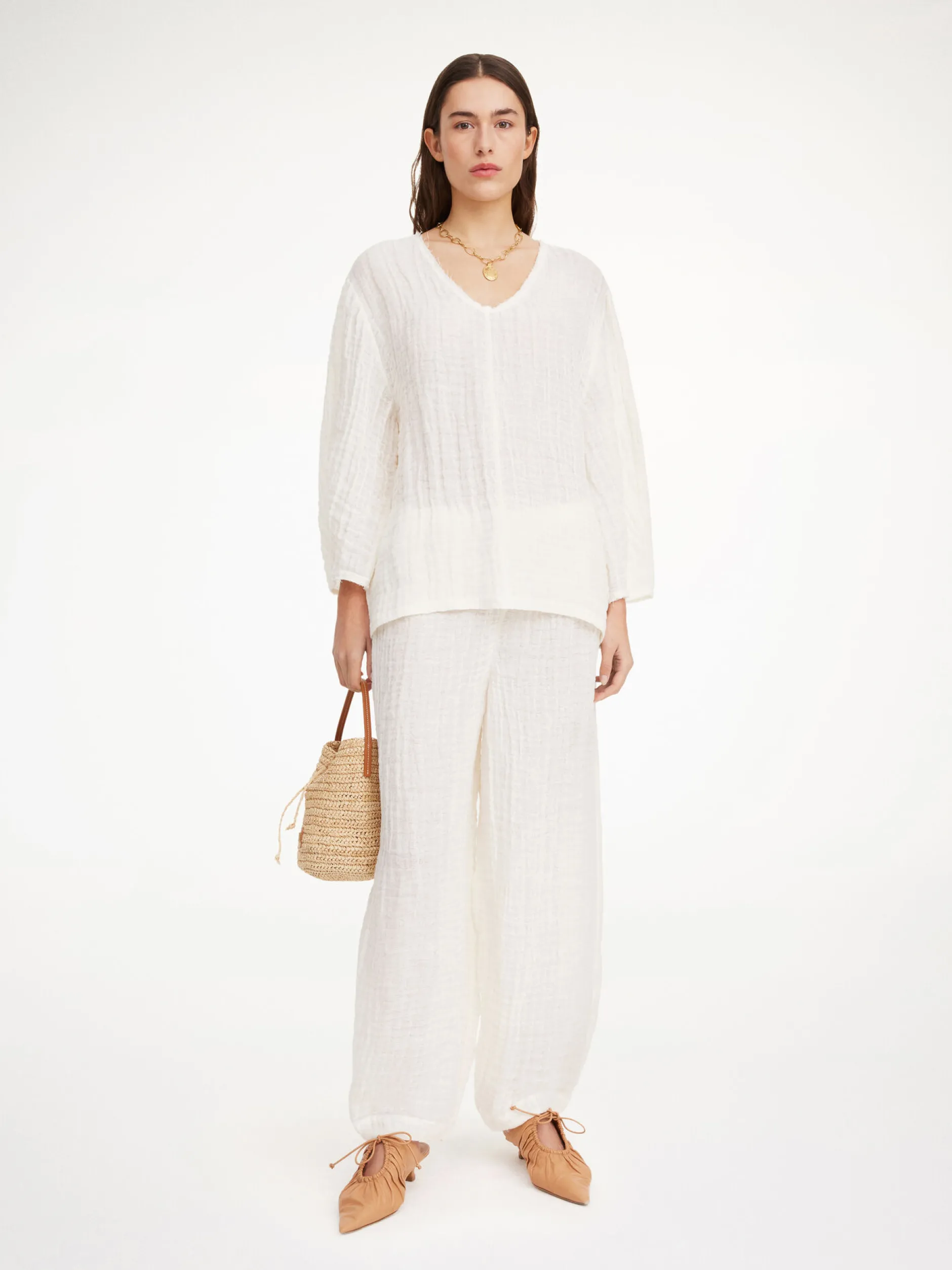 By Malene Birger Mikala Organic Linen Blouse^ Shirts & Blouses