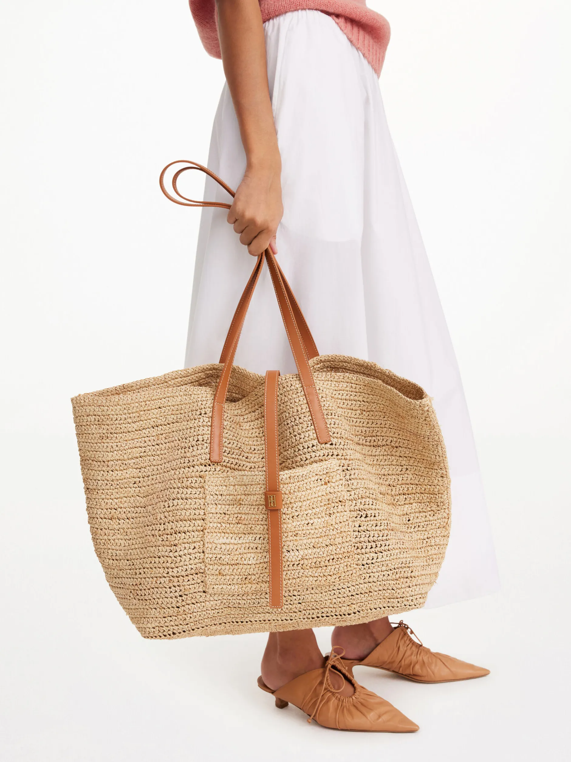By Malene Birger Palla Straw Tote Bag^ Bags