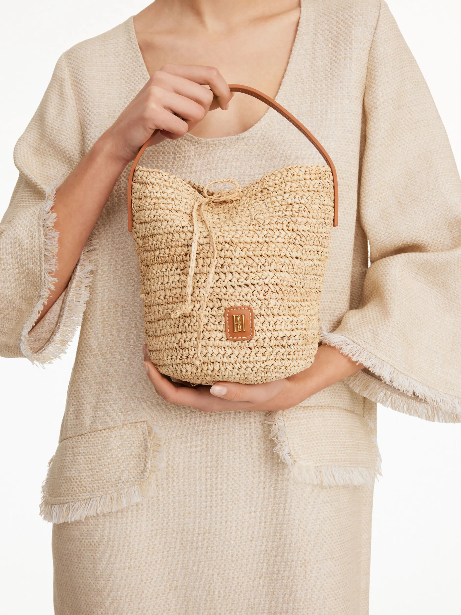 By Malene Birger Pammas Straw Handbag^ Bags