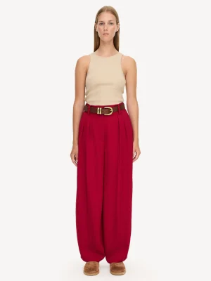 By Malene Birger Piscali Mid-waist Trousers^ Trousers