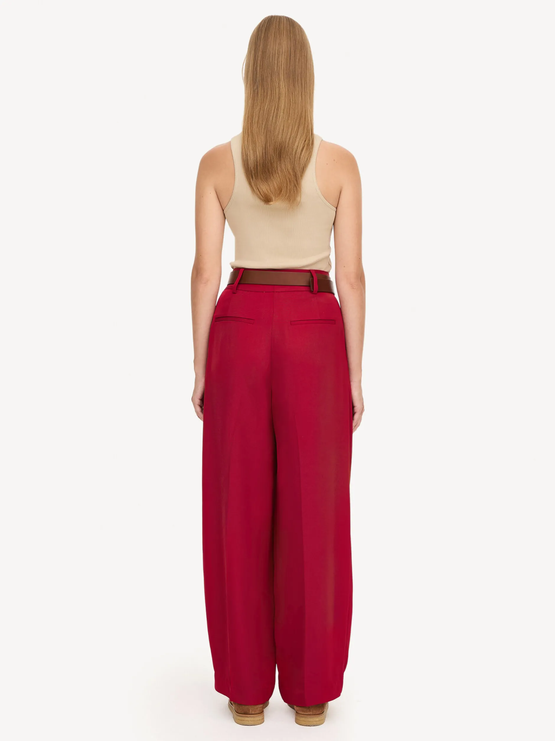 By Malene Birger Piscali Mid-waist Trousers^ Trousers
