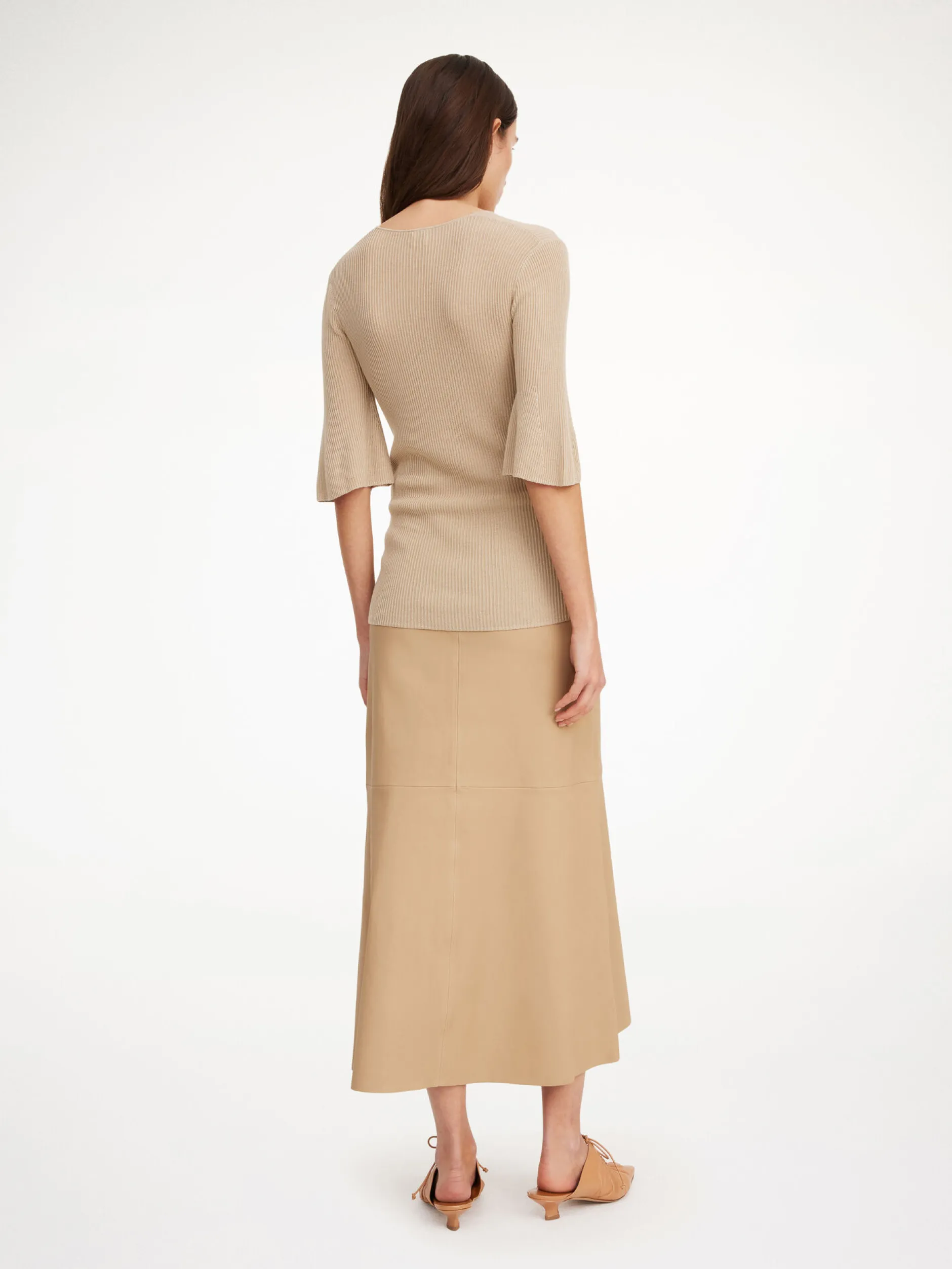 By Malene Birger Remona Ribbed-knit Top^ Knitwear