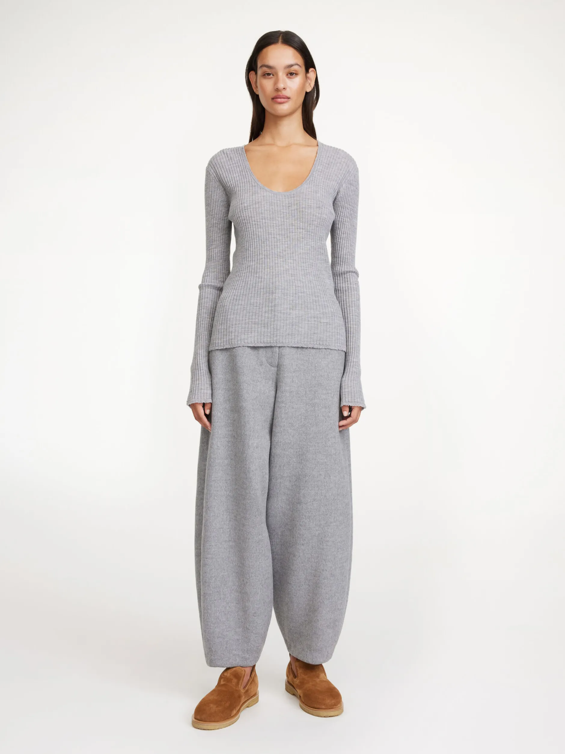 By Malene Birger Rinah Merino Wool Top^ Knitwear