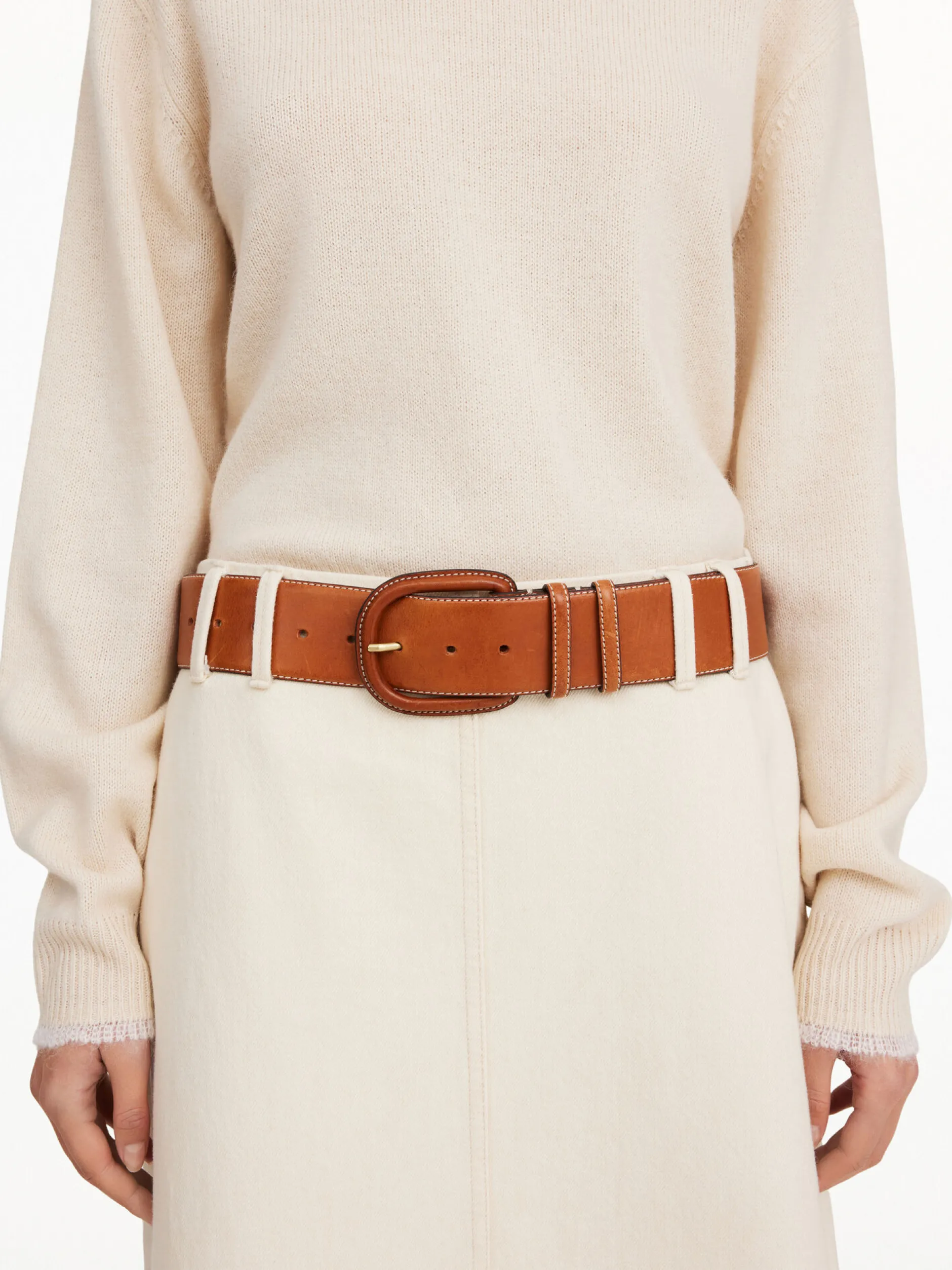By Malene Birger Salinna Leather Belt^ Belts