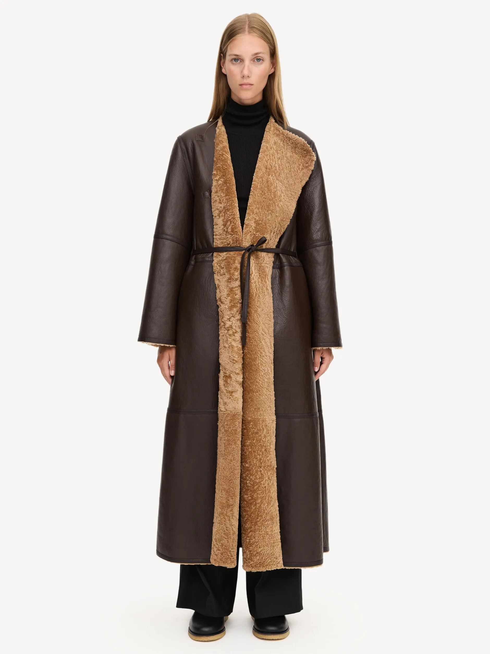 By Malene Birger Sandras Shearling Coat^ Coats & Jackets