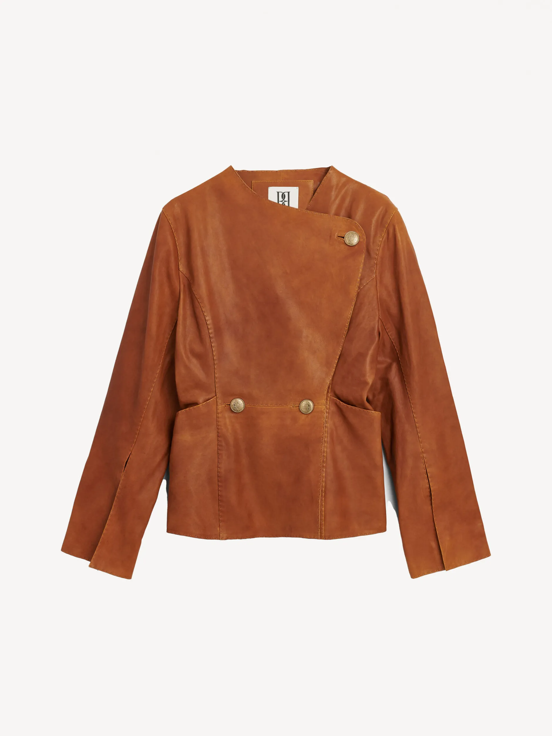By Malene Birger Selmas Cropped Leather Jacket^ Blazers