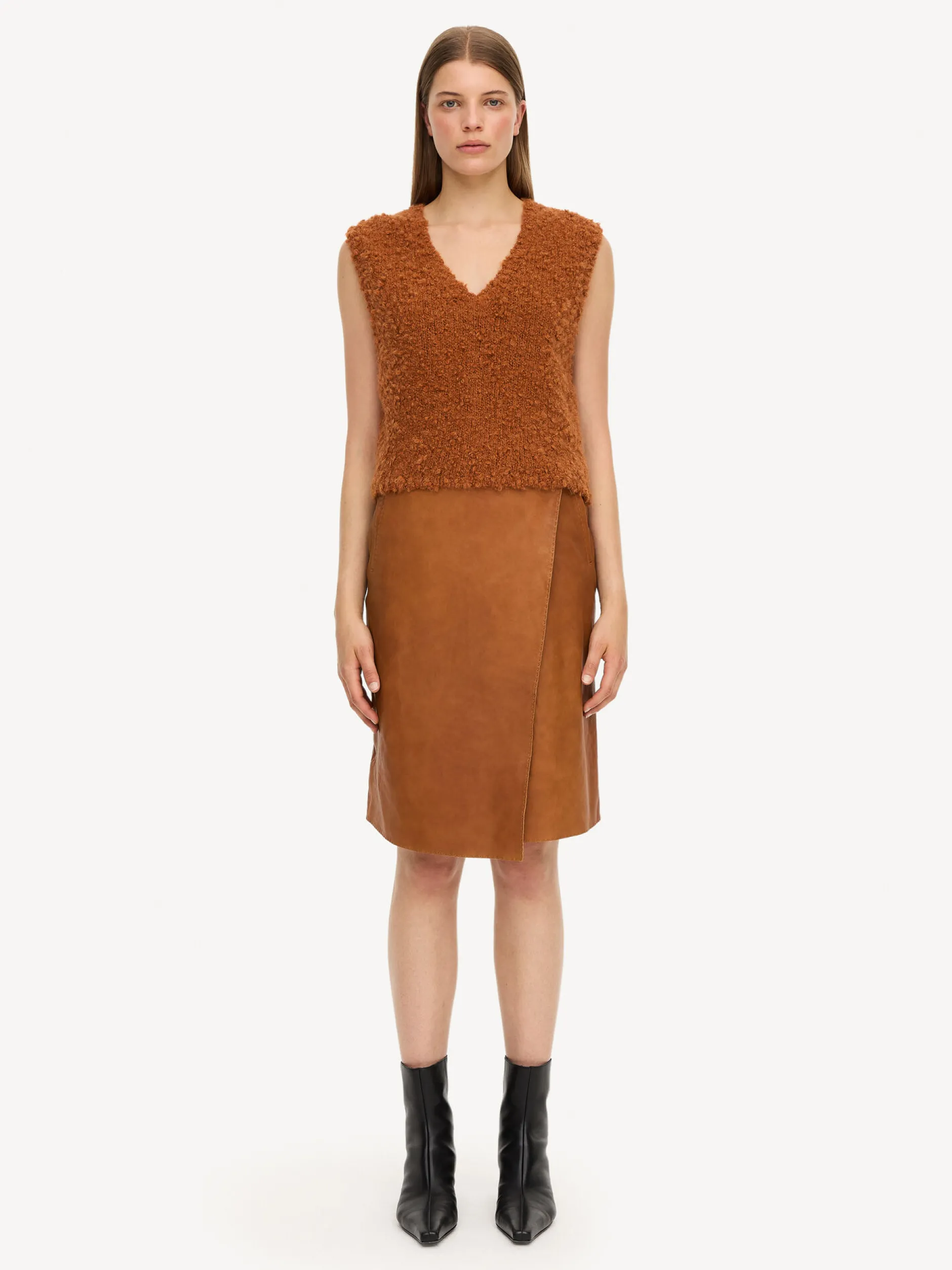 By Malene Birger Sigrids Leather Skirt^ Skirts