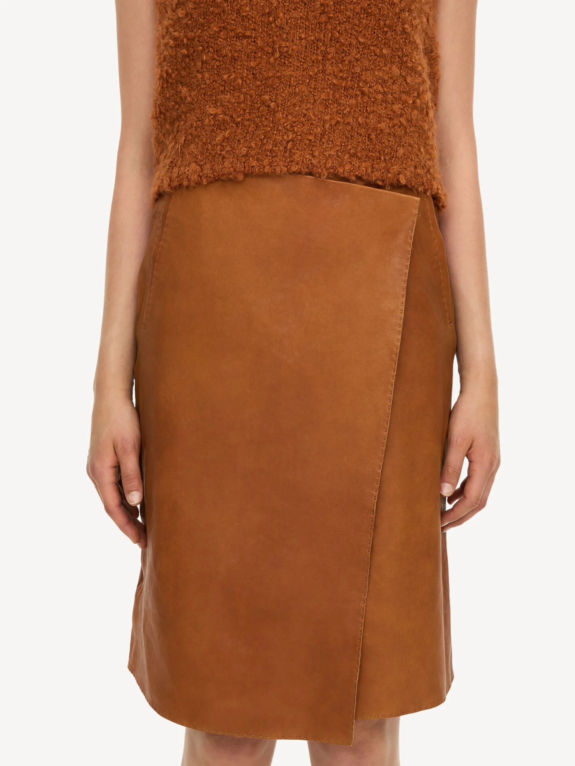 By Malene Birger Sigrids Leather Skirt^ Skirts