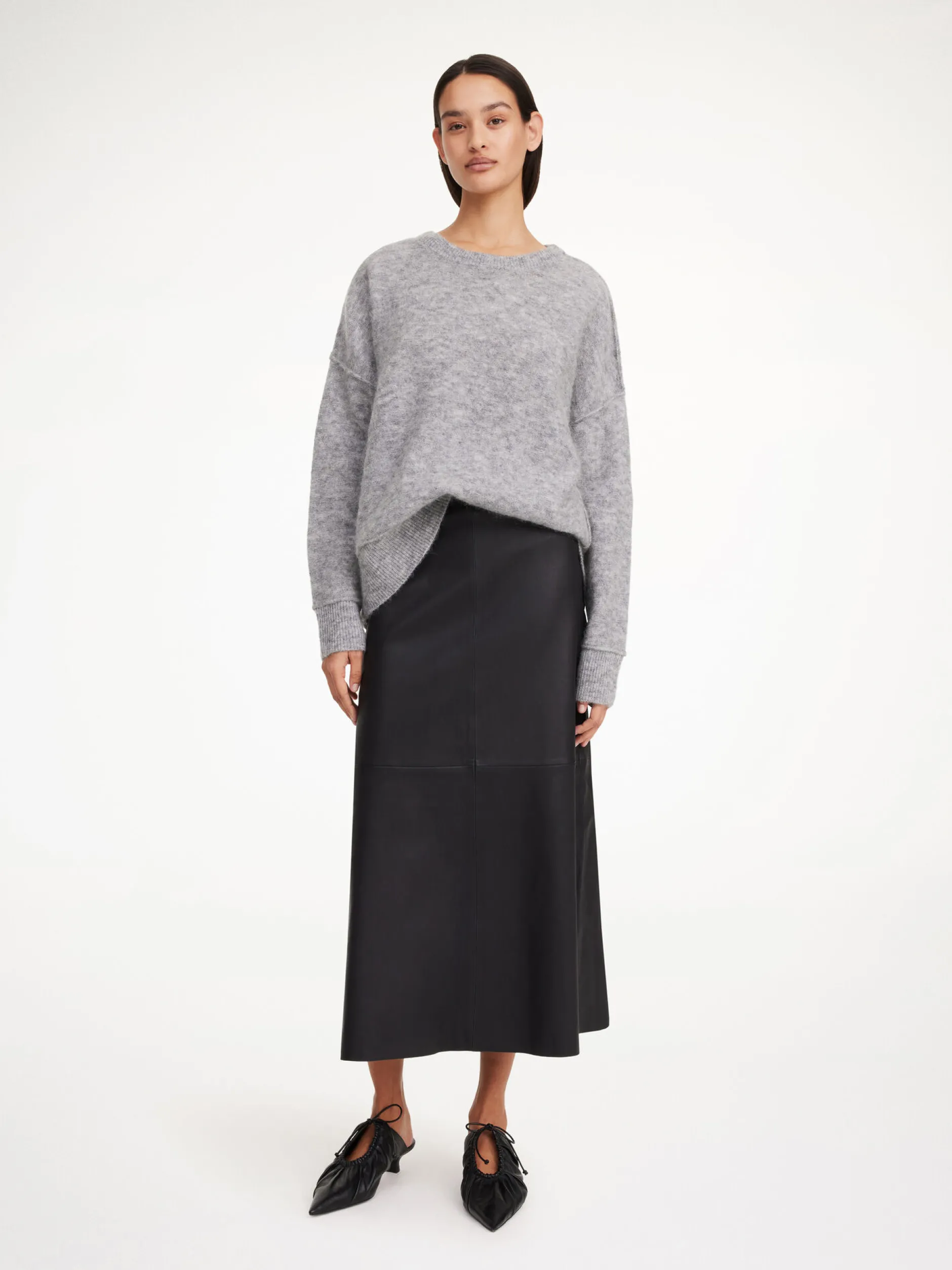 By Malene Birger Simoas Leather Skirt^ Skirts