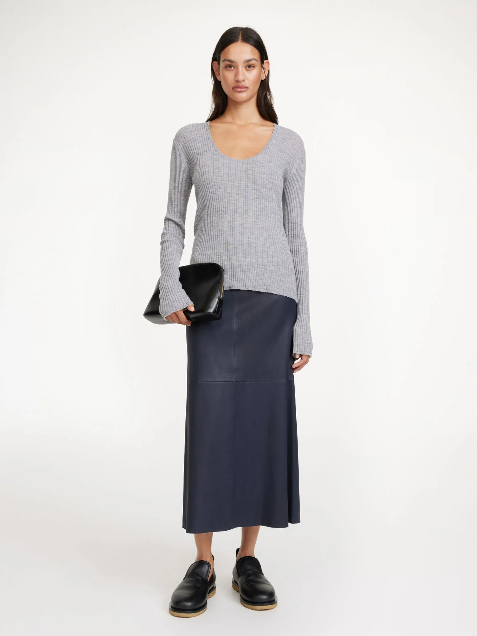 By Malene Birger Simoas Leather Skirt^ Skirts