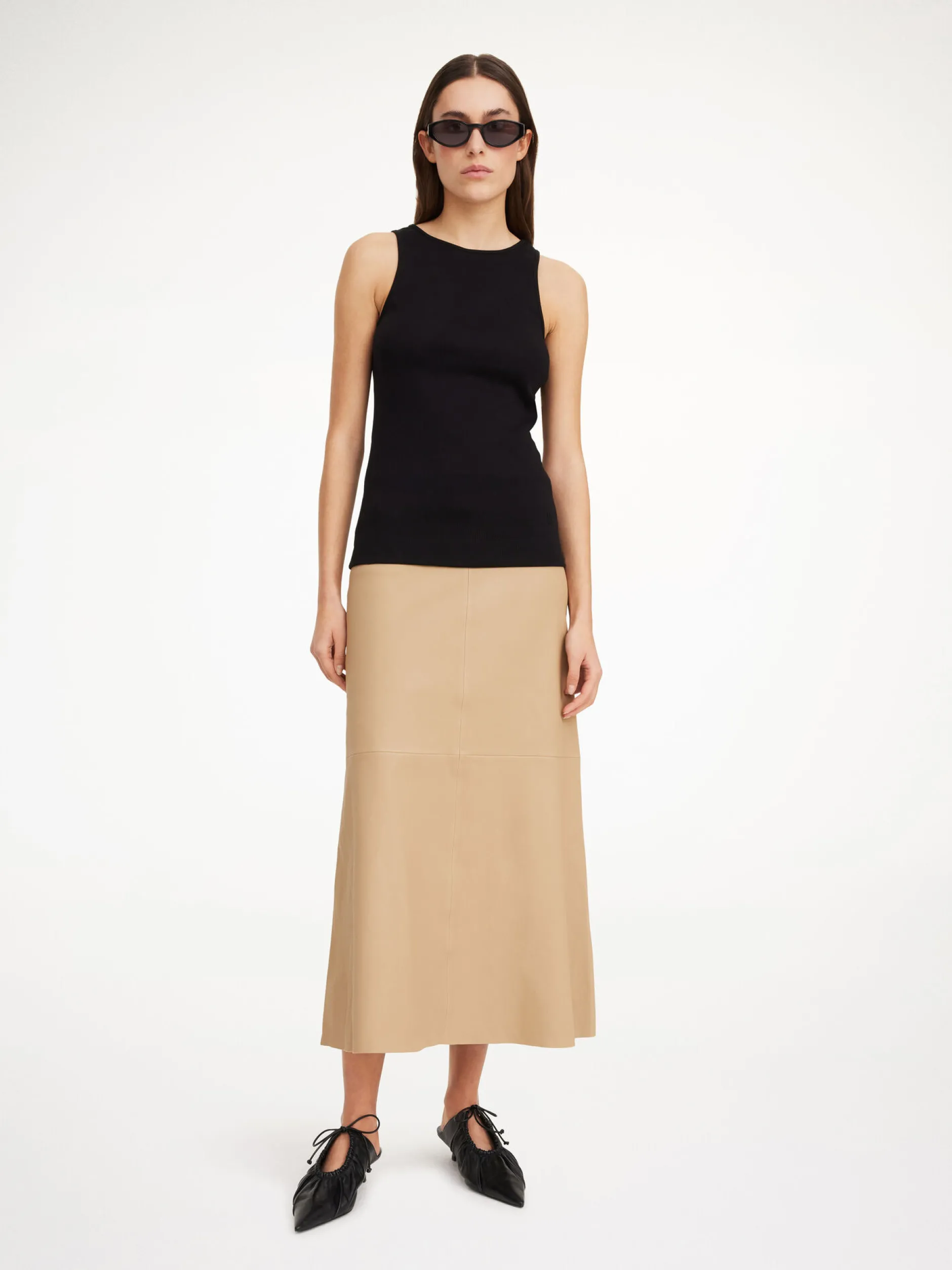 By Malene Birger Simoas Leather Skirt^ Skirts