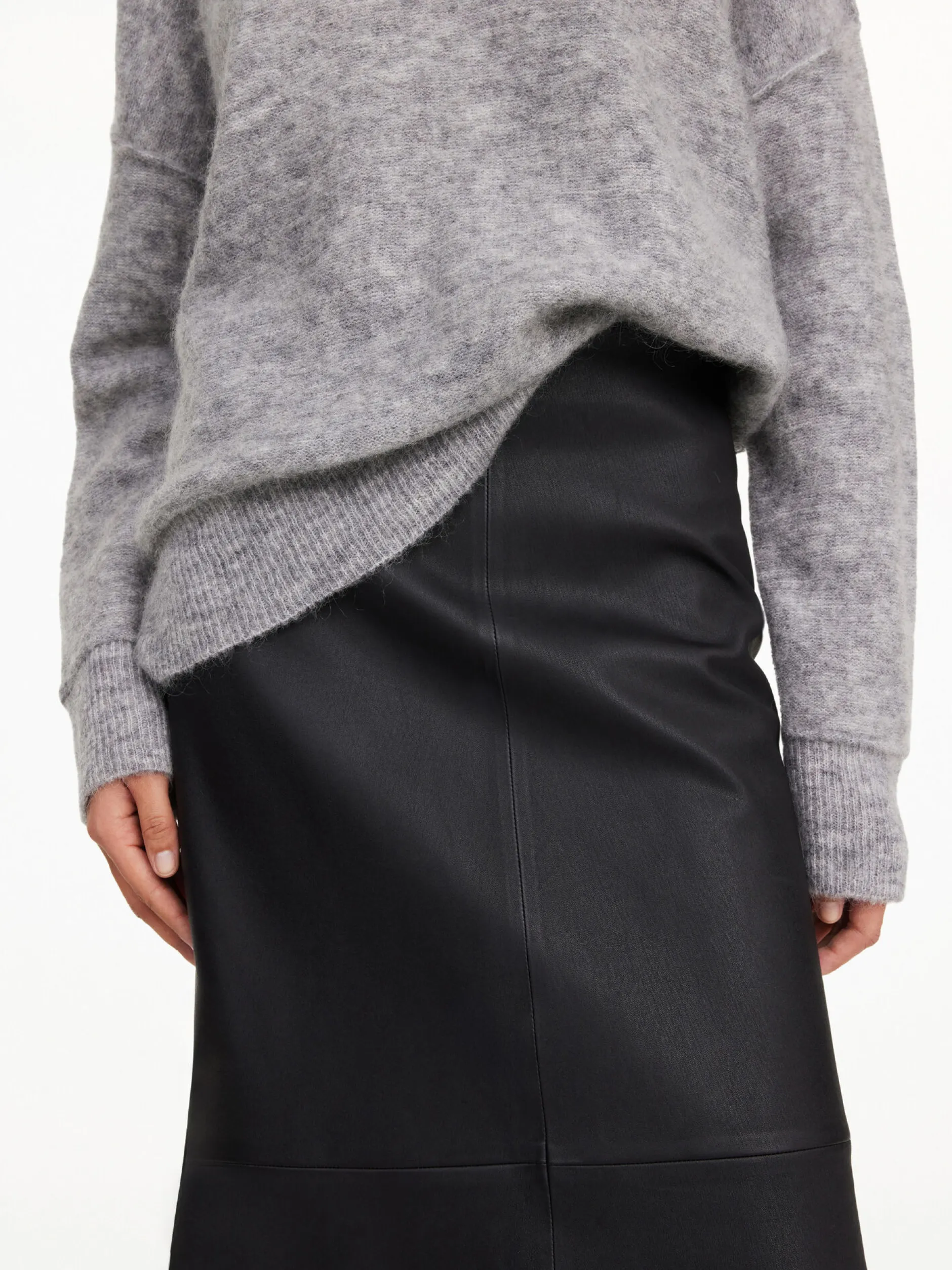 By Malene Birger Simoas Leather Skirt^ Skirts