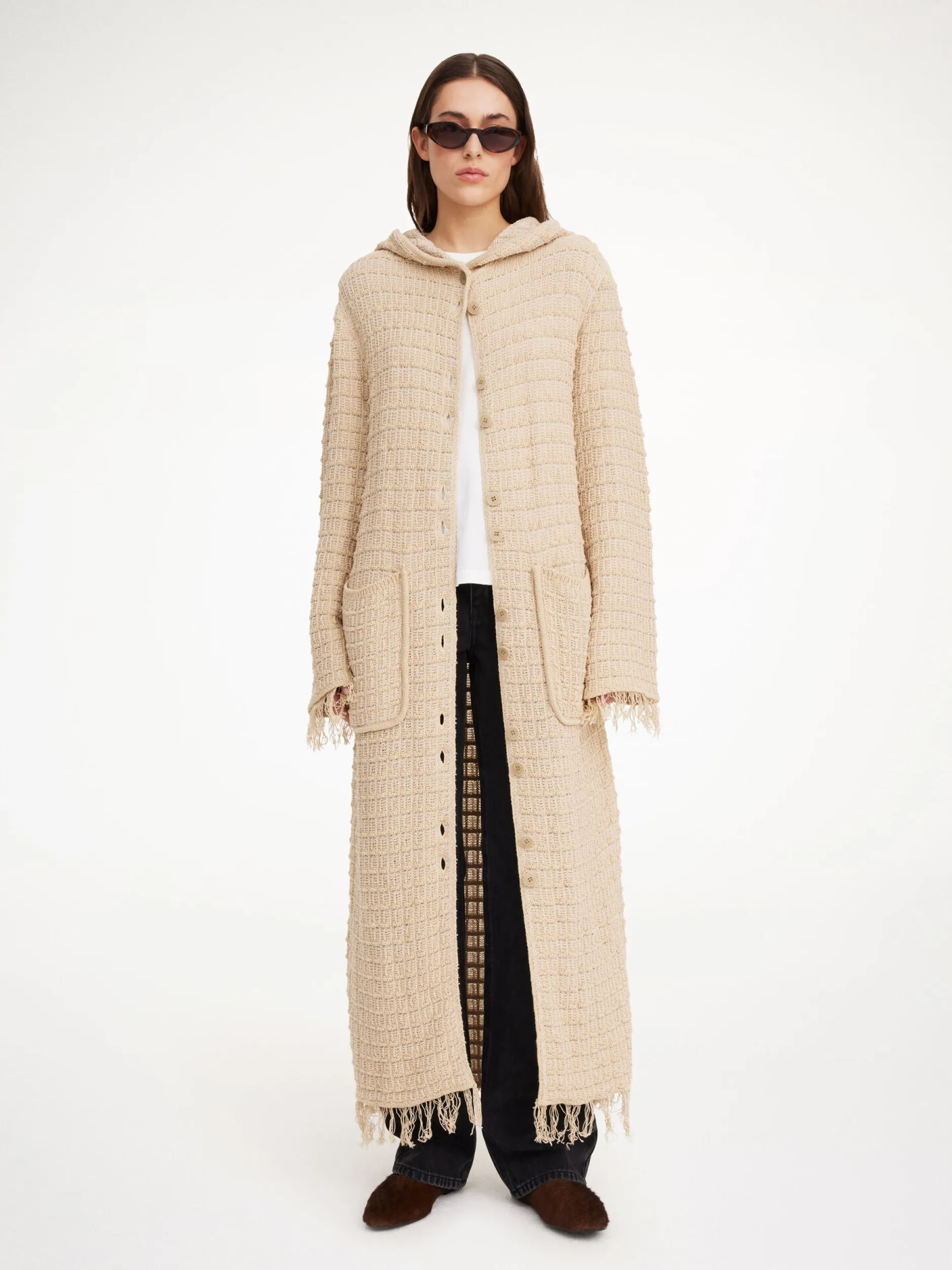 By Malene Birger Tallula Hooded Coat^ Knitwear