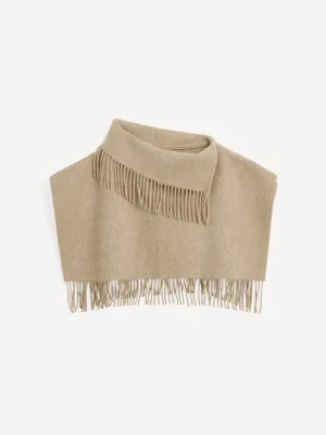 By Malene Birger Turtla Wool Fringe Bib^ Scarves