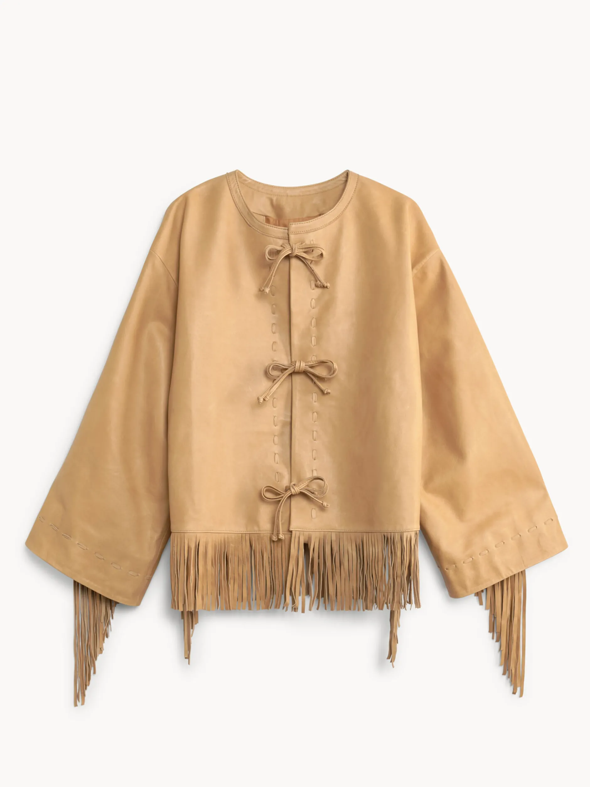By Malene Birger Zoena Leather Jacket^ Coats & Jackets